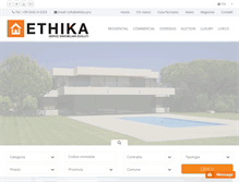 Tablet Screenshot of ethika.pro